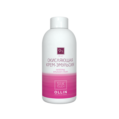 Оксидант Ollin Professional Color Silk Touch Oxy Oxidizing Emulsion Cream, Окисляющая крем-эмульсия, 90 мл, 9% 30 vol окисляющая крем эмульсия 5 5% ollin professional megapolis 500 мл