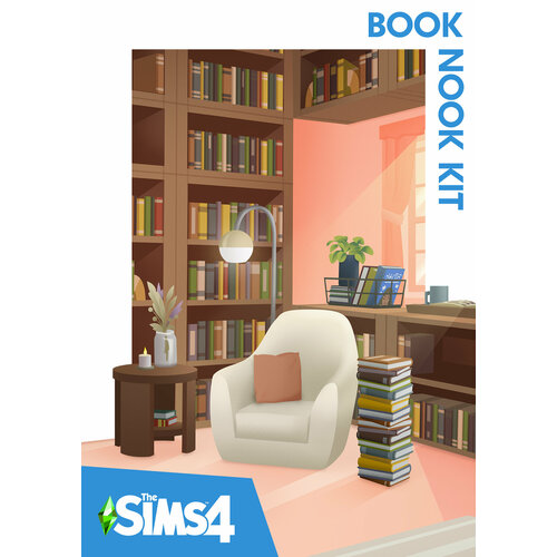 Игра The Sims 4: Книжный уголок - Комплект для PC/Mac, дополнение, активация EA Origin, на русском языке, электронный ключ