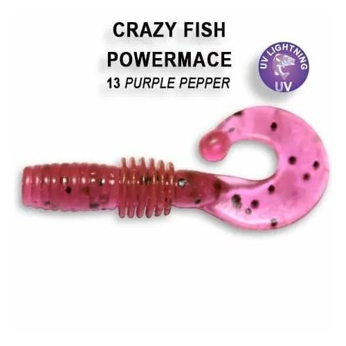 Силиконовая приманка мягкая съедобная Crazy Fish Power Mace 1.6 40 мм 10-4-13-5 8 шт. силиконовая приманка мягкая съедобная crazy fish power mace 1 6 40 мм 10 4 13 4 8 шт