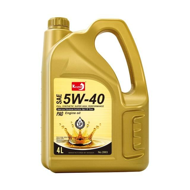 фото Масло моторное KASDER 5W40 API SP 4литра