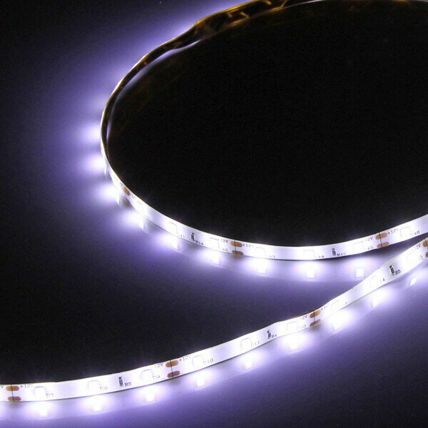 Гирлянда для дома Лента светодиодная самоклейка 5м*8мм, 300 ламп LED, 1 реж, б/пульта, степень защиты IP64, Белый (арт.542-131) - фотография № 4