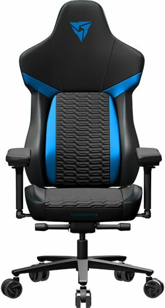 Кресло компьютерное игровое ThunderX3 CORE Racer CORE-RBL голубой
