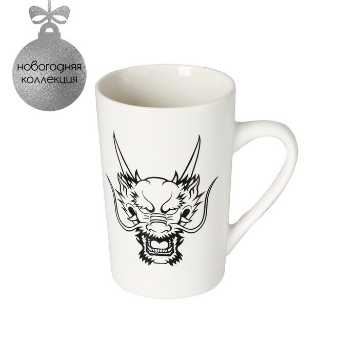 фото Кружка Доляна "Черный дракон" 380 мл