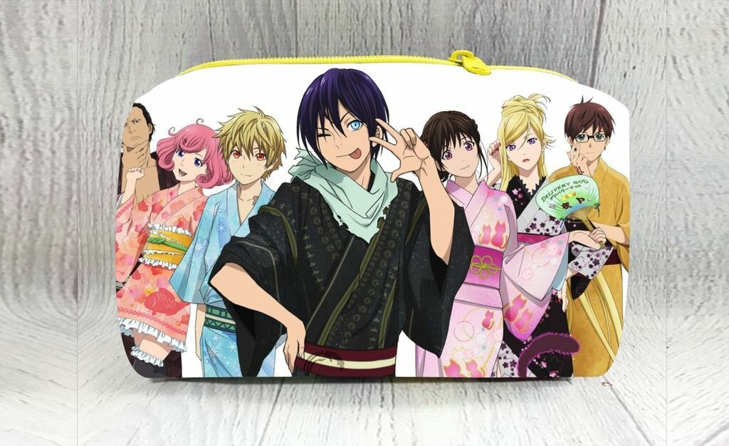 Пенал мягкий горизонтальный Noragami, Бездомный бог №16