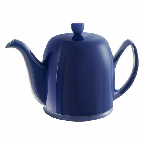 Чайник заварочный на 6 чашек Degrenne Salam Blue Gourmet Monochrome, 1000 мл, фарфор, цвет синий (242324)