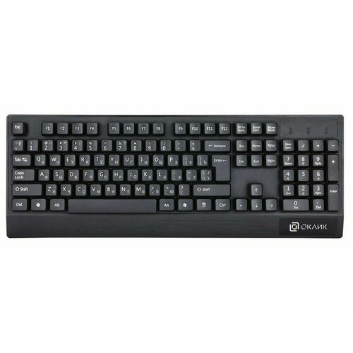 Клавиатура Oklick 115M черный 89300₽