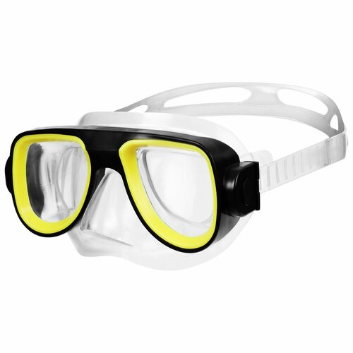 Маска для плавания детская цвета микс 908₽