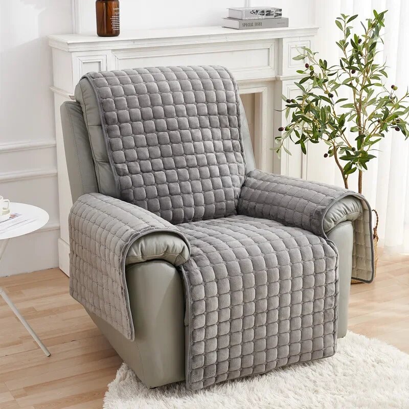Чехлы для диванов и кресел Yupartex флис 1 Seat (53x190cm)S Серый