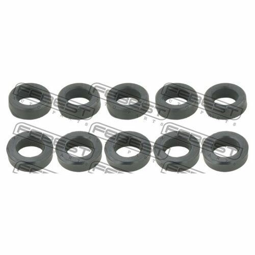 FEBEST RINGFL-010-PCS10 Кольцо уплотнительное форсунки впрыска топлива (10 шт. в упаковке) Chery Tiggo T11 2006-2013 FEBEST RINGFL-010-PCS10 — фото 1
