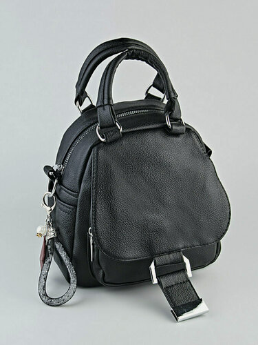 Изображение товара Рюкзак женский, повседневный на молнии, мини рюкзак, экокожа morios черный