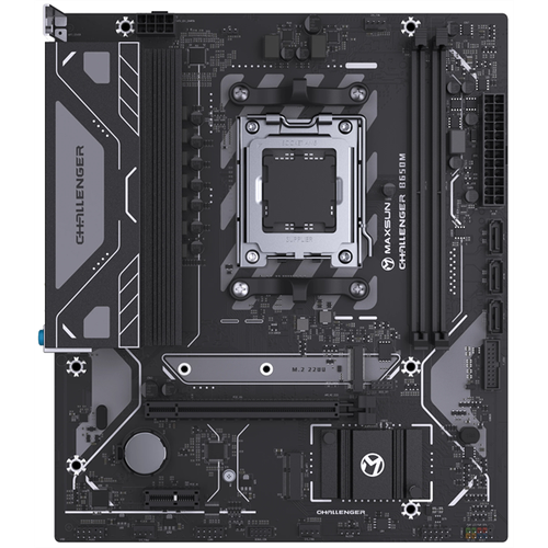 Материнская плата MAXSUN MS-Challenger B650M AM5 B650 2DDR5 3SATA3 M2 4USB 32 2USB 20 1PCIEx16 1PCIEx1 DPHDMI mATX MS-Challenger B650M 13370₽