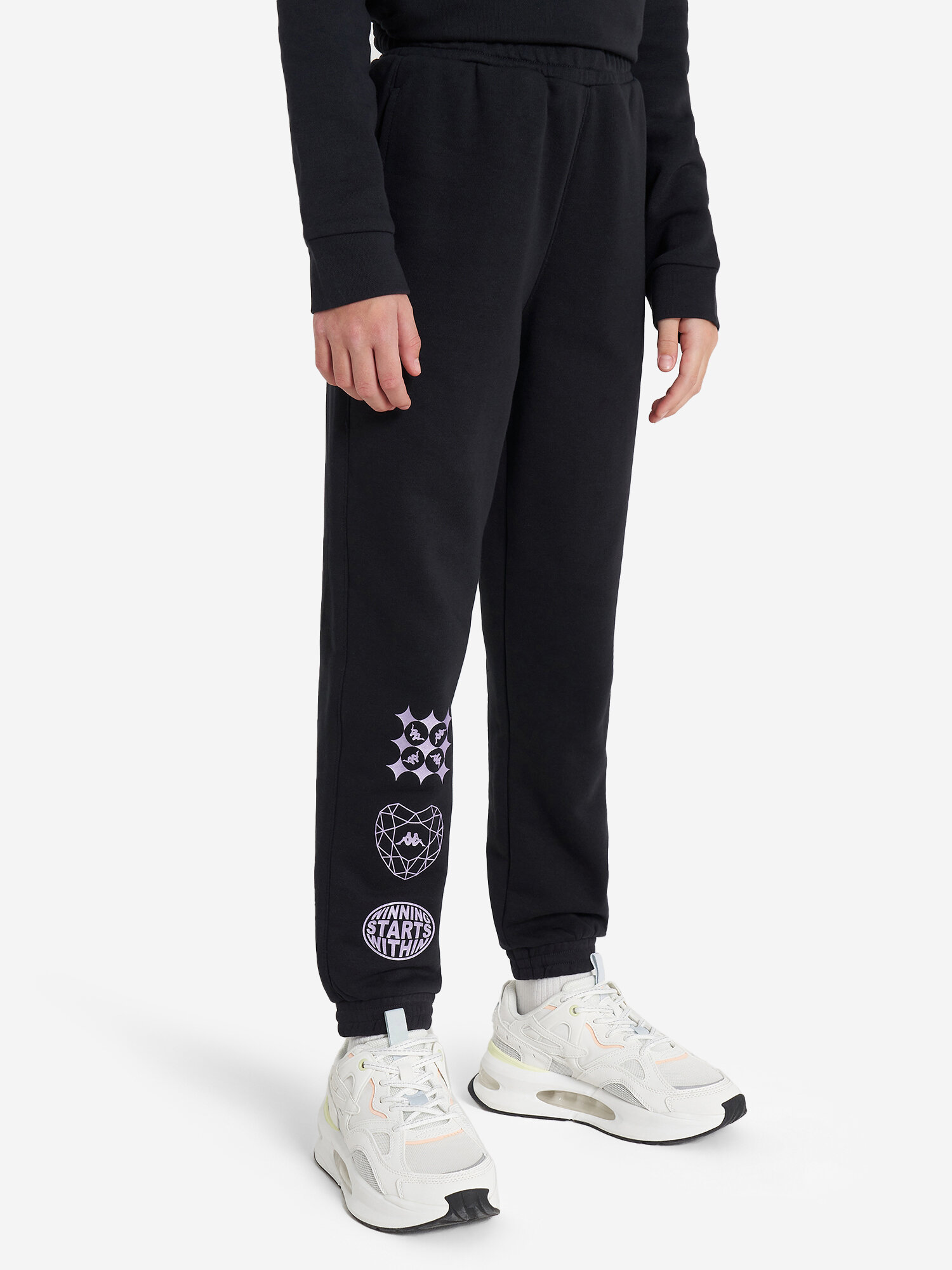 Брюки Kappa Sport Style Girl's Pants, размер 134-140, черный