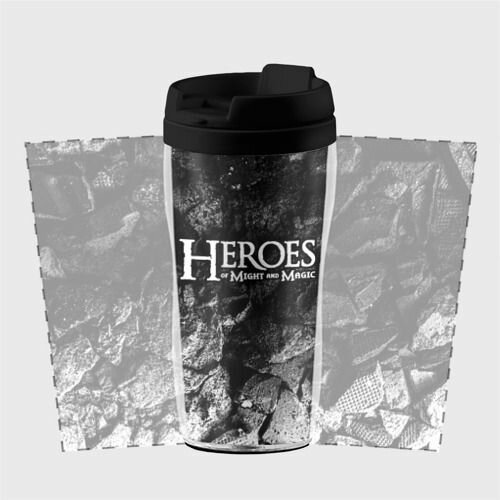 Heroes of Might and Magic black graphite Термокружка