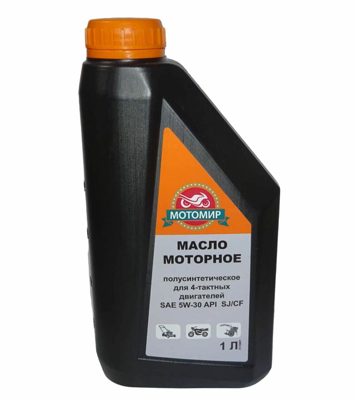 Масло мотомир для 4т двигателей, полусинтетика, SAE 5W30 API SJ/CE, 1 л.