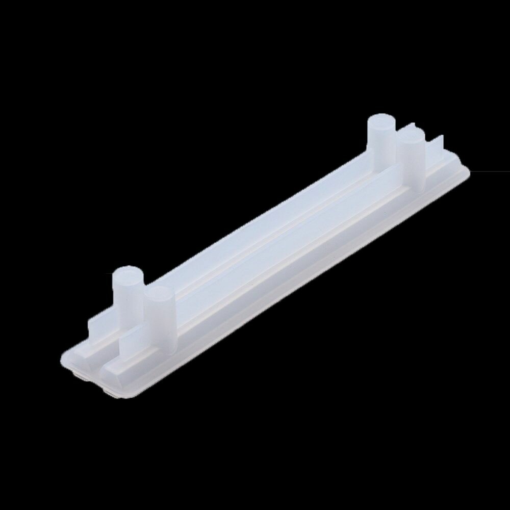 Силиконовый молд Мебельная ручка 6 граней 190 мм. 2 штуки для заливки эпоксидной смолой