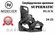Сноубордические автоматические крепления NIDECKER Supermatic Black L (26.5/29 см...