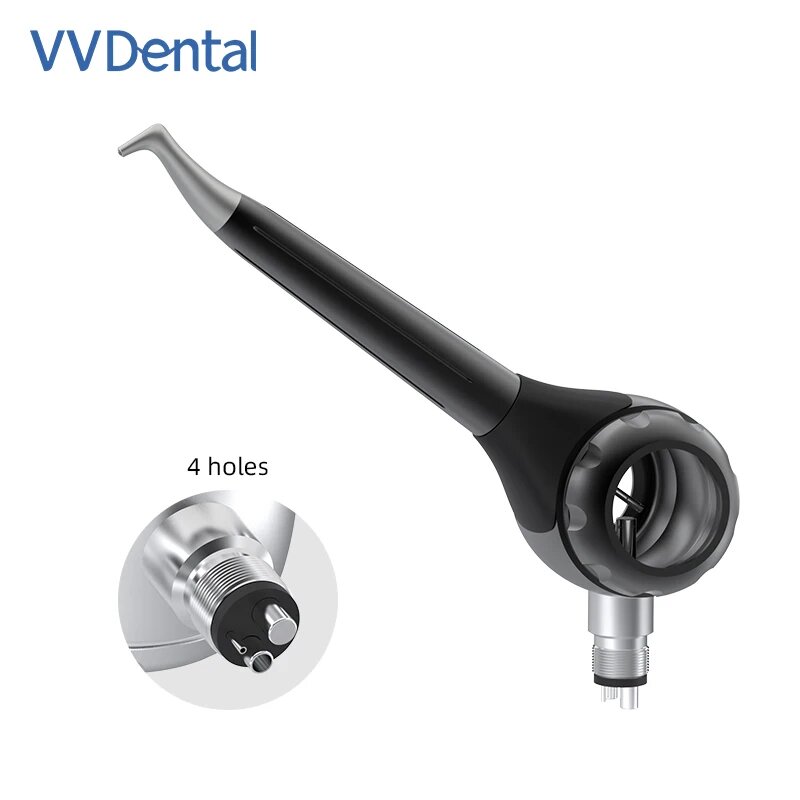 Стоматологический аппарат VV DENTAL PV-5 для отбеливания и очистки зубов, Black-4 holes