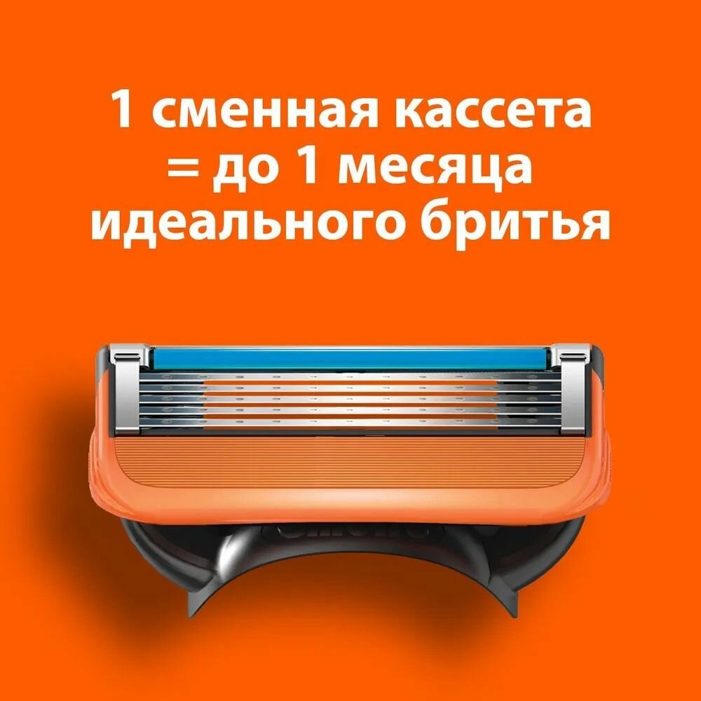 Сменные кассеты Gillette Fusion Power 4 шт