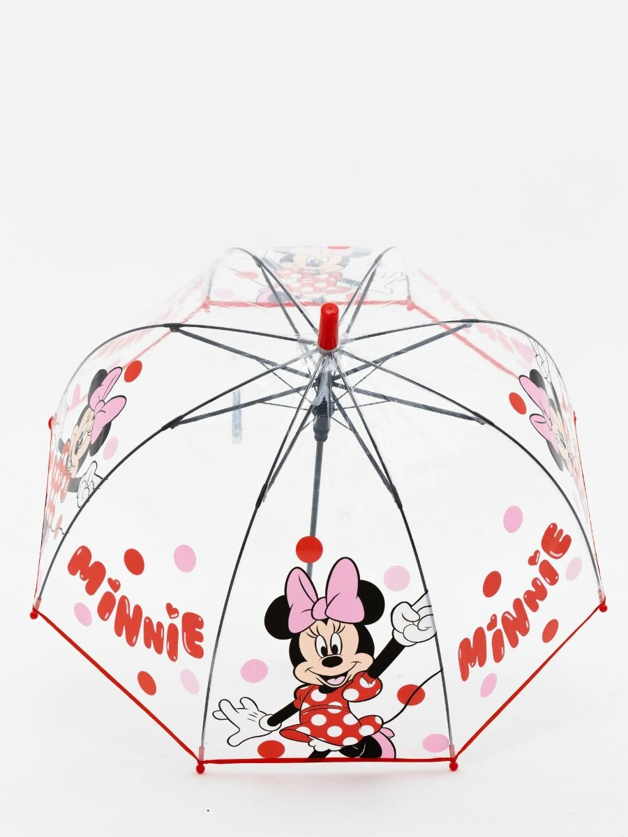 Зонт-трость , красный/черный/белый — фото 1