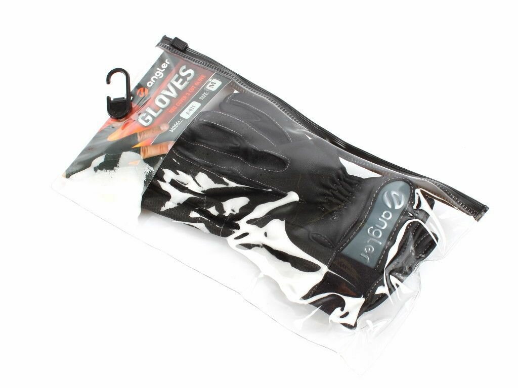 Перчатки angler Базовая коллекция для мужчин, размер M, черная — фото 1