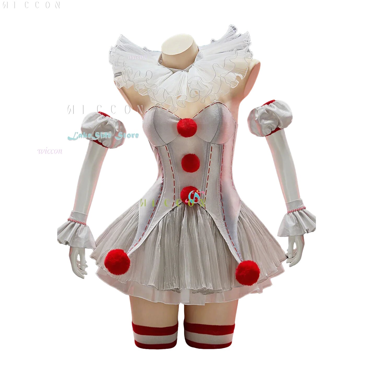 Женский косплей костюм Пеннивайз