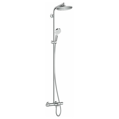 фото Душевая стойка hansgrohe crometta s 240 showerpipe 27320000 хром