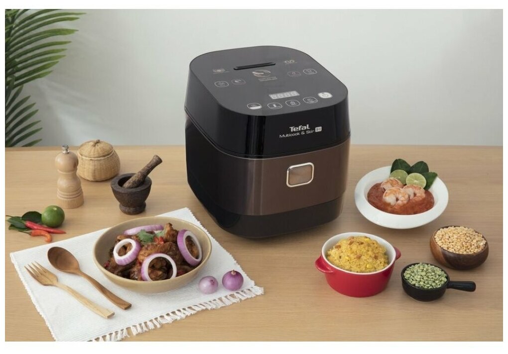 Мультиварка Tefal RK812832, черный - купить в интернет-магазине по низкой цене н