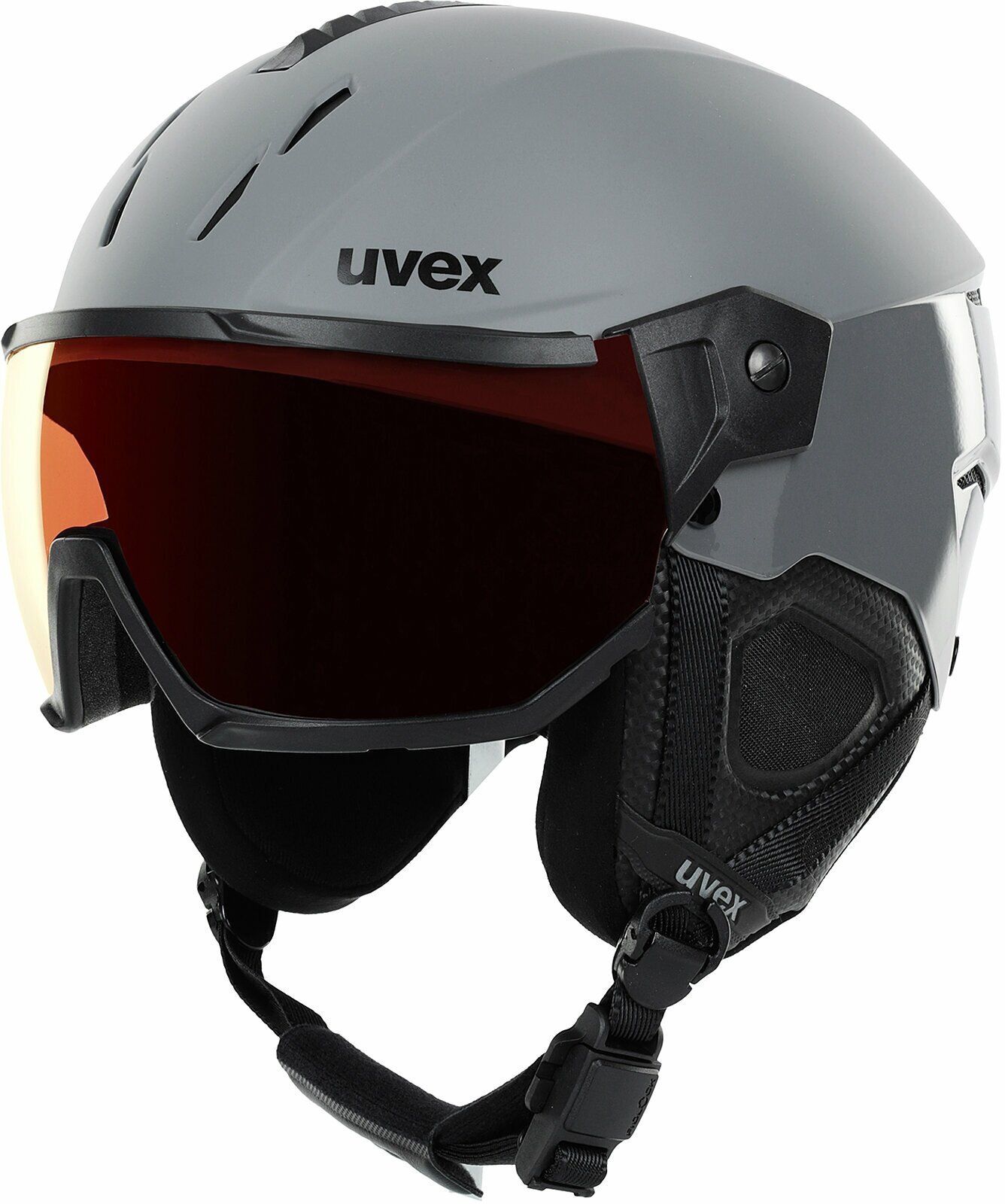 Шлем с визором UVEX Instinct Visor Pro V Rhino (см:53-56)