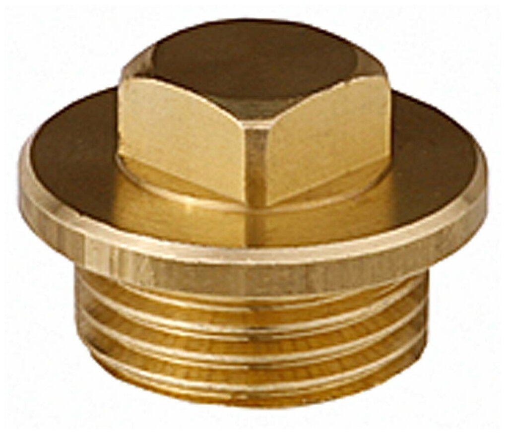 GENERAL FITTINGS 1/2″, никель с прижимной шайбой, Заглушка (51099-1/2)