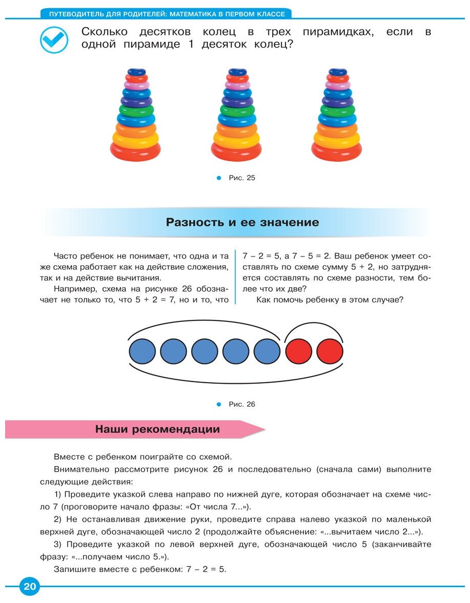 Путеводитель для родителей. Математика в первом классе - фото №3