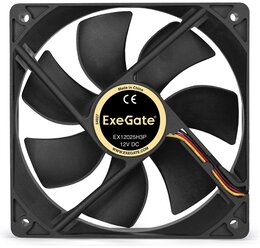 Вентилятор ExeGate EX253951RUS Mirage-H 120x120x25 гидродинамический подшипник, 1200RPM, 23dB, 3pin