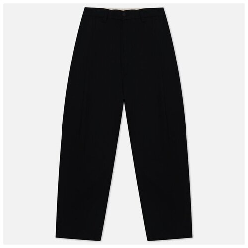 фото Женские брюки uniform bridge one tuck wool slacks чёрный, размер m