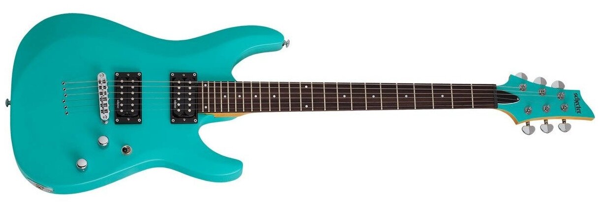 Электрогитара SCHECTER C-6 DELUXE SATIN AQUA