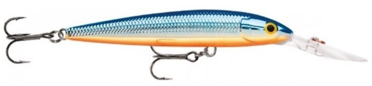 Воблер Rapala Downdeep Husky Jerk DHJ10-SB, 100 мм, 11 г, №10