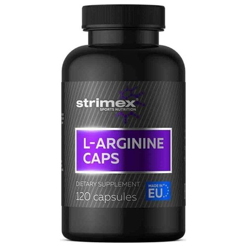 Strimex L-Arginine 1000 мг, 120 капс. биодобавка l аргинин l arginine 1000 mg 90 таблеток