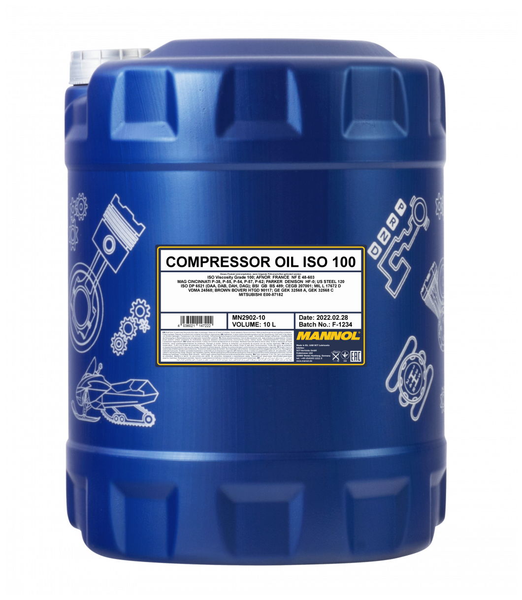 MANNOL 1495 MANNOL .     Compressor Oil ISO 100 (10)