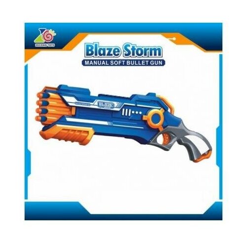 Дробовик бластер Blaze Storm с мягкими пулями (2-ой выстрел) - ZC7037