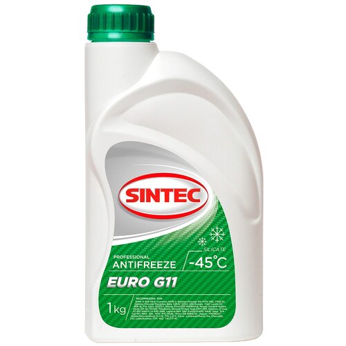 Антифриз Sintec -45 EURO G11 5кг зеленый