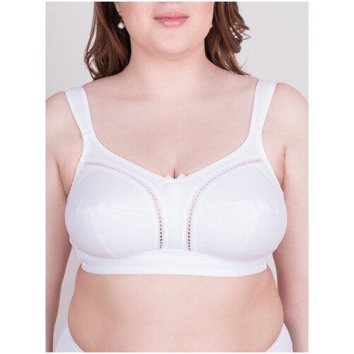 фото Бюстгальтер milavitsa basic, размер 75f, белый