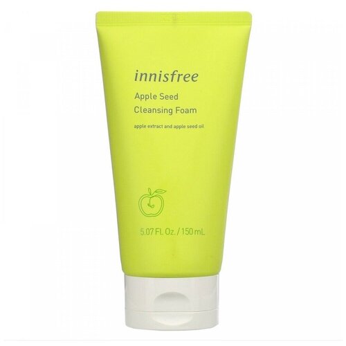 Пенка для умывания яблочная INNISFREE Apple Seed Soft Cleansing Foam 150ml