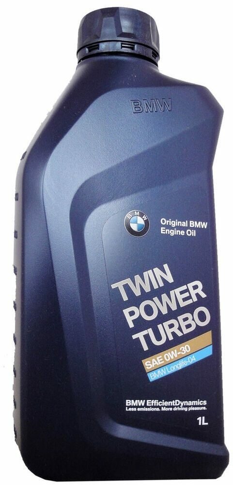 Моторное масло BMW M TwinPower Turbo Longlife-04 SAE 0w30 1л (83212365929)