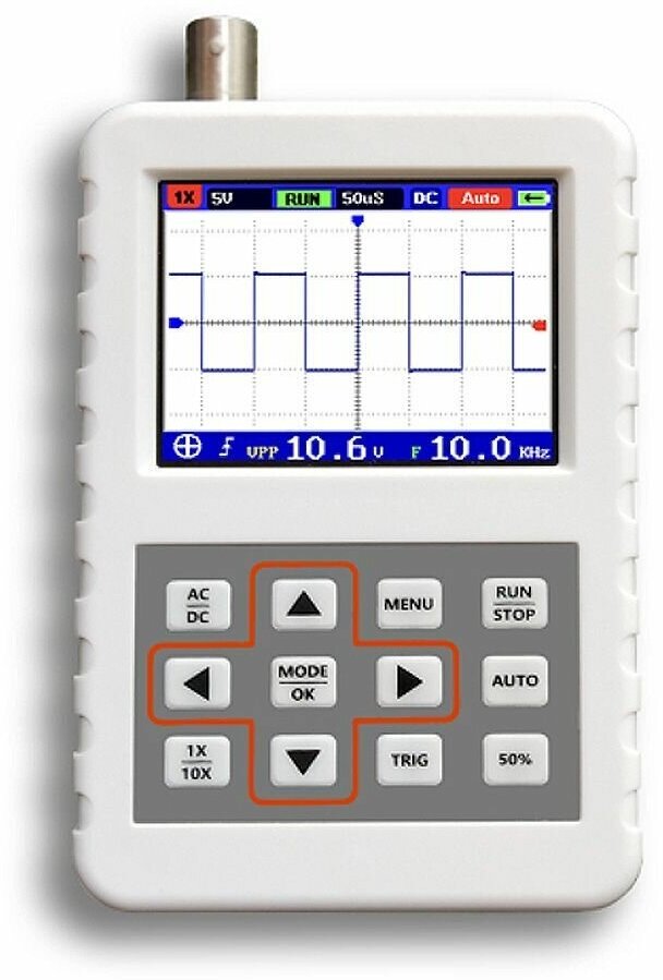 Портативный цифровой осциллограф FNIRSI DSO PRO (1 канал, 5 МГц) - фотография № 1