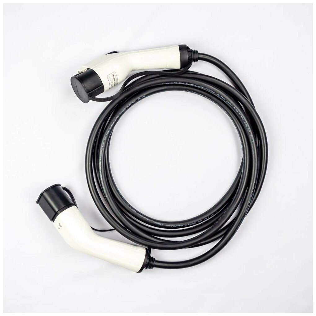 Зарядный кабель (адаптер) Type 2 plug – GB/T (Тип 2 – GBT), 32А, 1 фаза
