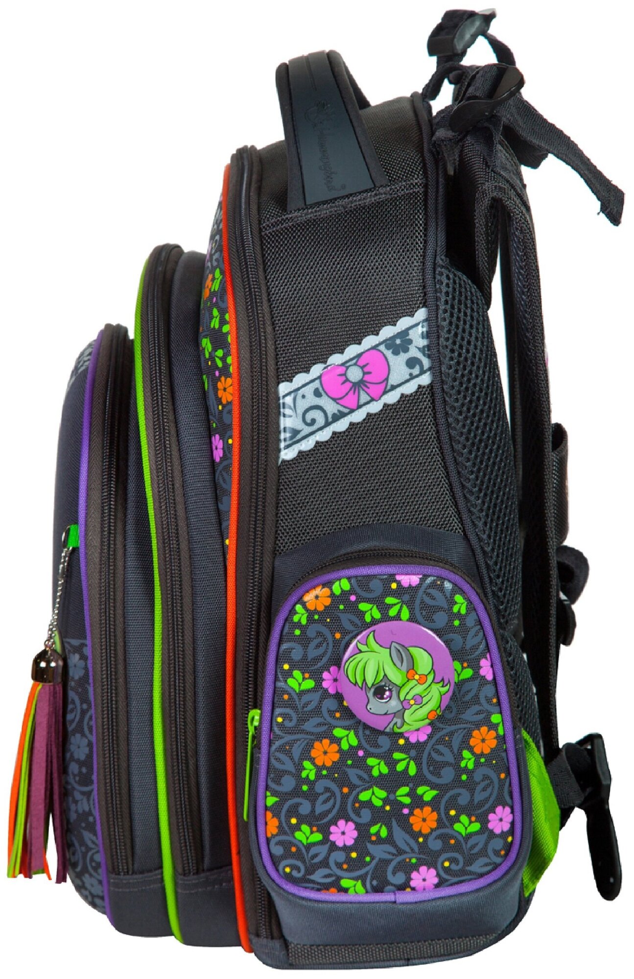 Ранец школьный Hummingbird формованный с мешком для обуви - фото №2