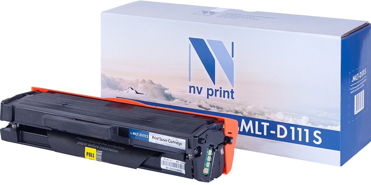 Лазерный картридж NV Print NV-MLTD111S для Samsung Xpress M2020, M2020W, M2070, M2070W, M2070FW (совместимый, чёрный, 1000 стр.)