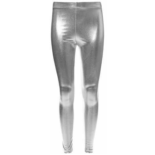 фото Леггинсы nota bene размер 158, серебряный