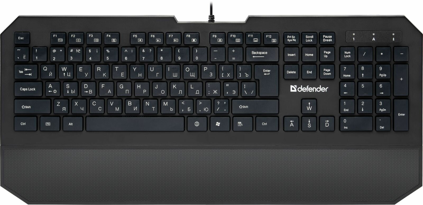 Клавиатура Defender Oscar SM-600 Pro Black USB