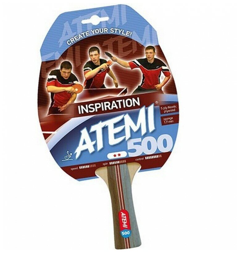 Ракетка для настольного тенниса Atemi арт.500