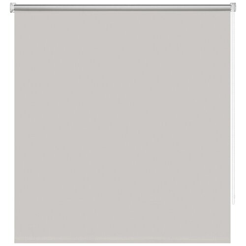 Рулонная штора Blackout DECOFEST Блэкаут Плайн Мини, 50х160 см, морозный серый