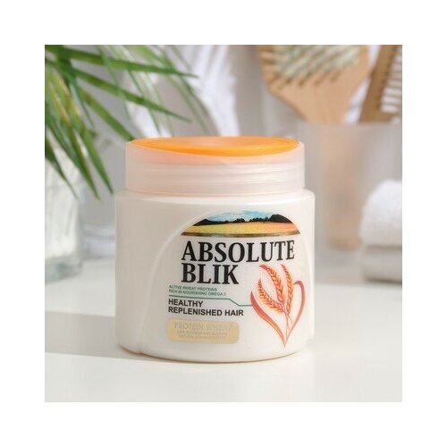 Маска-бальзам для волос Absolute Blik с протеином пшеницы 500 мл 503₽